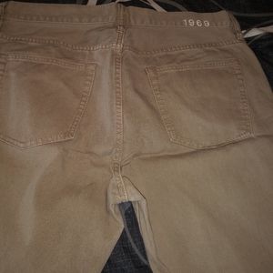 Gap tan light weight jean